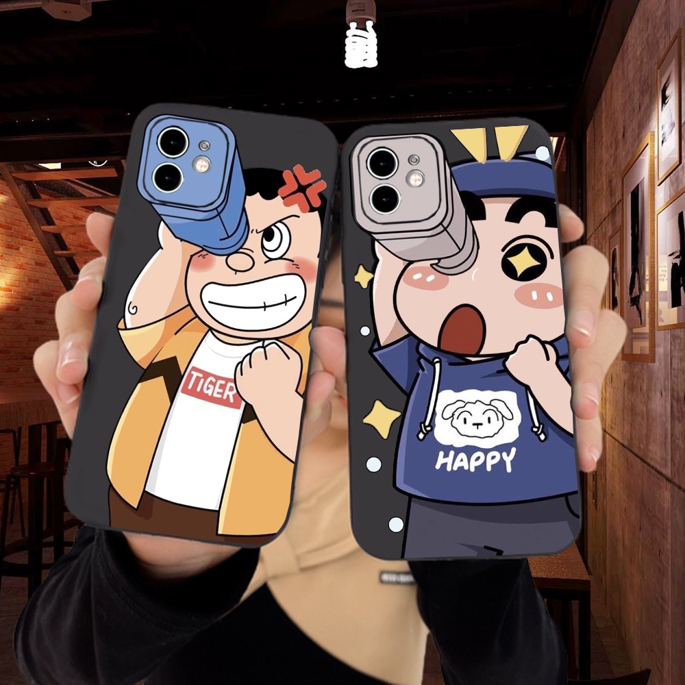 Ốp Lưng Iphone Viền Vuông C.haiel & S.hin ,Dẻo BVC  iPh6/6plus/6s/6splus/7/7plus/8/8plus/x/xr/xs/11/12/pro/max/promax