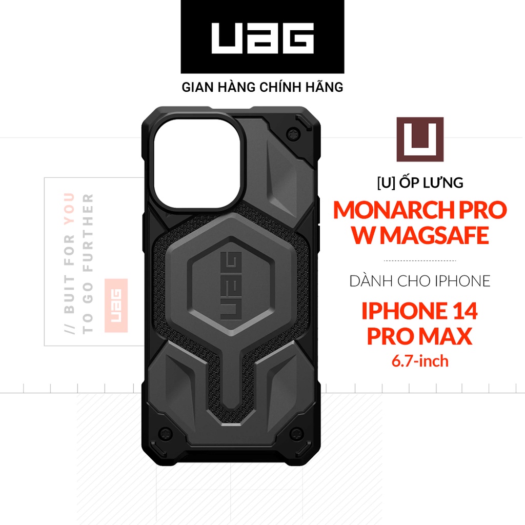 Ốp Lưng UAG MONARCH Pro Magsafe Cho iPhone 14 Pro Max [6.7 INCH]