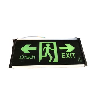 [HỎA  TỐC 2H] Đèn Exit 2 Mũi Tên Trái, Phải Lỗi Thoát và Exit Khẩn Cấp, Đèn Thoát Hiểm
