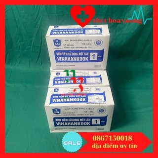 Bơm tiêm 1 lần Vinahankook 1ml