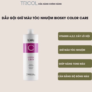 Dầu gội chăm sóc và giữ màu cho tóc nhuộm Tricol Biosky Color Care Shampoo