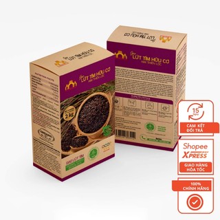 Gạo lứt tím hữu cơ túi 2kg