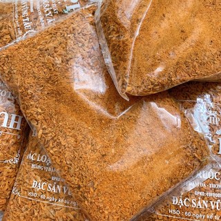 Tép sấy khô topping ăn bánh tráng
