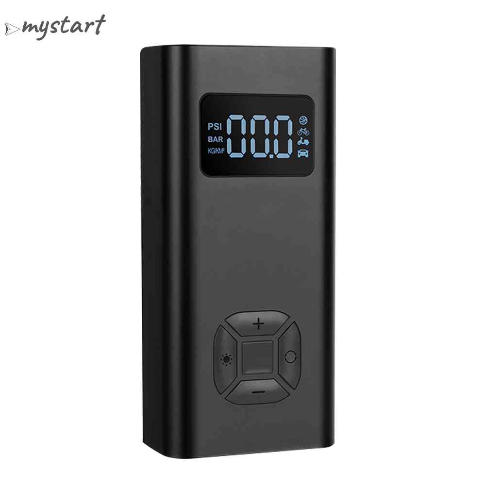 Máy Bơm Hơi Điện Tử 72PSI Có Màn Hình Hiển Thị Kỹ Thuật Số Cho Xe Đạp