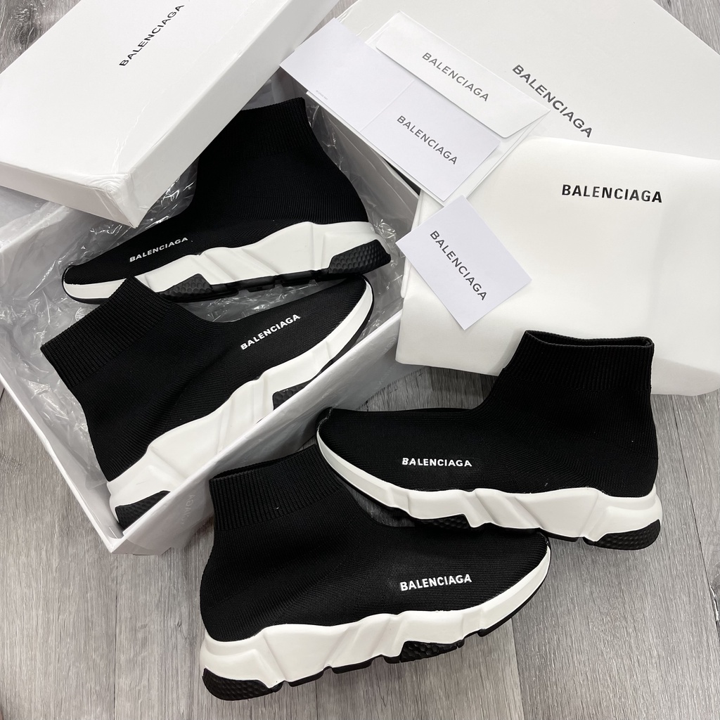 GIÀY BALENCAGA SPEED TRẮNG ĐEN LAI AU SC