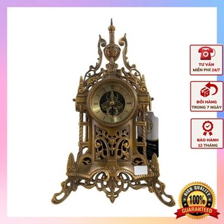 Đồng hồ để bàn thuần đồng hồ DH7-B mang phong cách tân cổ điển tinh tế và sang trọng.