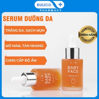 Serum kim baby face ha+ tinh chất truyền trắng mờ nám tàn nhang sạch mụn