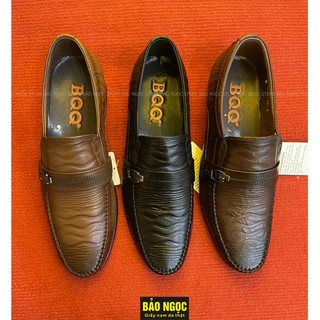 Giày lười nam da bò mềm cao cấp - Kiểu dáng công sở sang trọng nam tính - Mã KS222