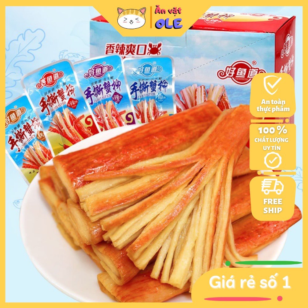 Gói thanh cua tẩm vị ăn liền thơm ngon _ Ăn vặt hit hot