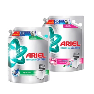 Nước Giặt Ariel Cửa Trước Nhiều Mùi Hương - Túi 3.6Kg 3.25Kg 3.05Kg