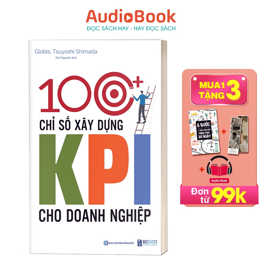 BIZBOOKS - Sách 100+ Chỉ Số Xây Dựng KPI Cho Doanh Nghiệp