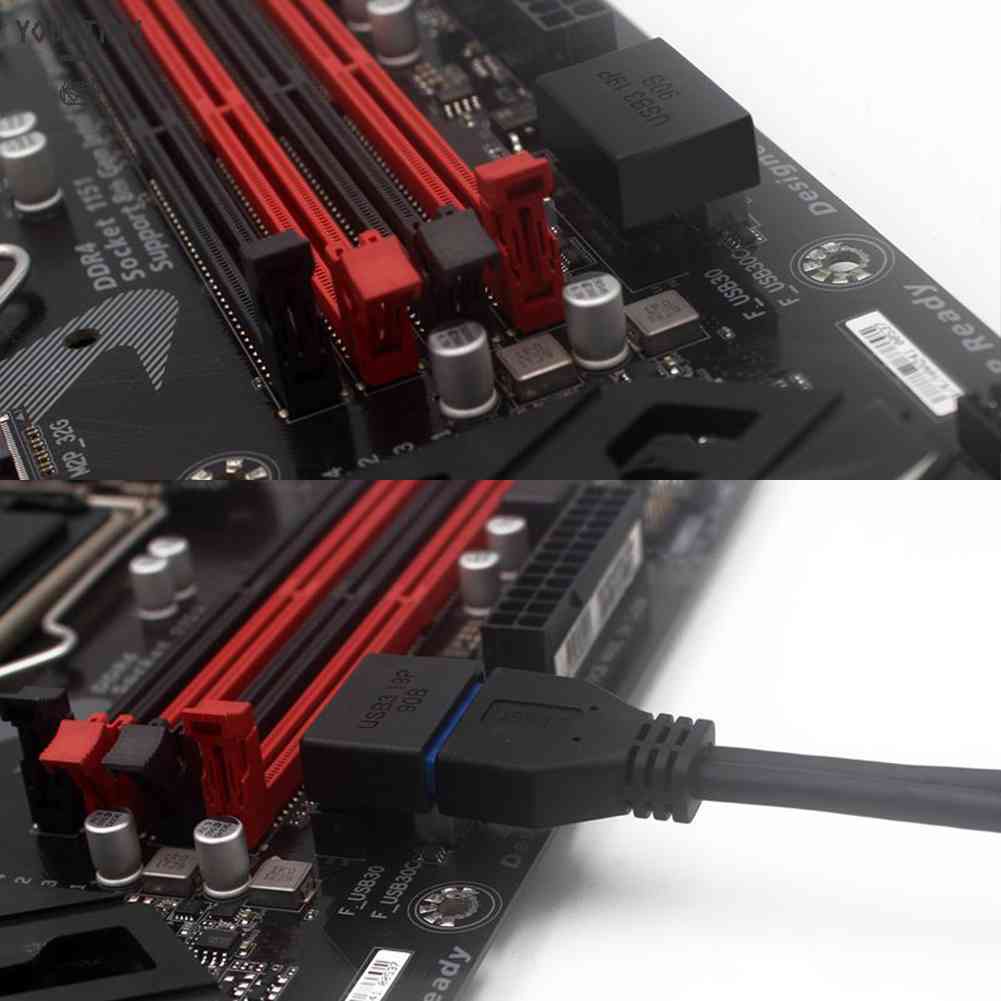 Bộ ChuyểN ĐổI USB 3.0 19P 20P Cho Bo Mạch Chủ MáY TíNh