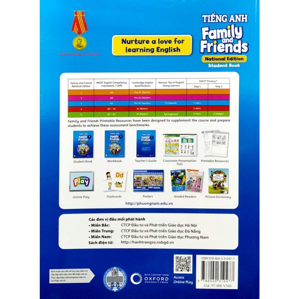 Sách Tiếng Anh Lớp 3 - Family and Friends (National Edition) - Student Book (2022)