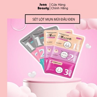 Set Lột mụn 3 miếng Bioaqua - Siêu Phẩm Lột Mụn Đầu Đen Mũi