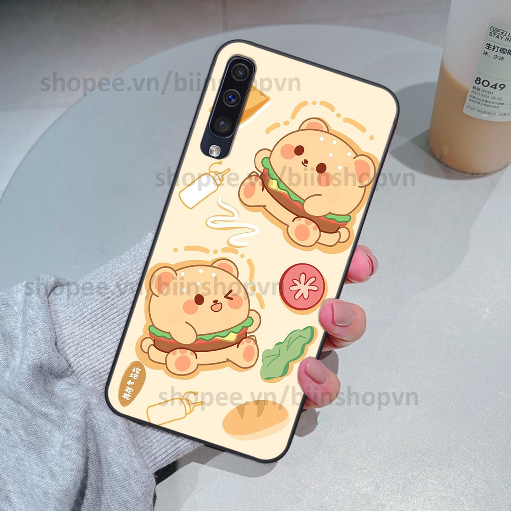 Ốp Samsung A30s / A50 / A50s / A70 in hình gấu chocolate kẹo ngọt siêu đẹp siêu xinh