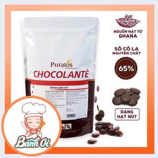 Socola nút đen/ socola nút nguyên chất/ chocolate nút đen nguyên chất 65% Puratos Grand-Place -1kg