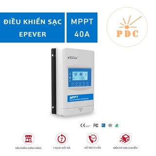 Bộ điều khiển sạc epever 40a mppt 12/24vdc -