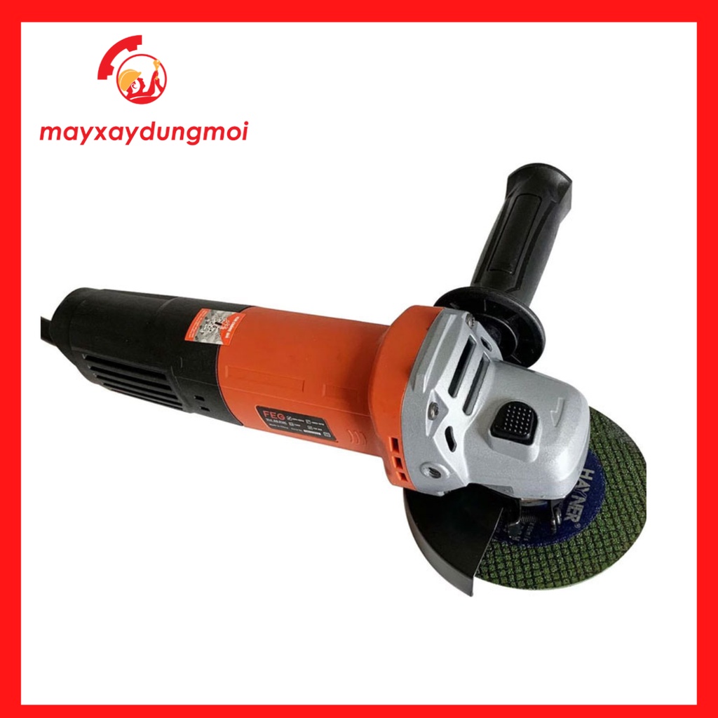 Máy mài góc FEG EG-910 - 100mm, Mô tơ chổi than, Công suất 570W