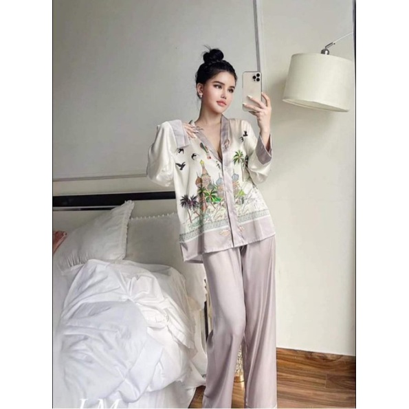 pizama Miên Mộc họa tiết quảng châu cao cấp