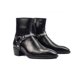 Giày boot nam december harness boots - black