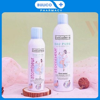 [Mua 3 Tặng 1] Xịt khoáng Evoluderm Atomiseur Eau Pure cấp ẩm bù nước làm dịu da cấp tốc (150ml)