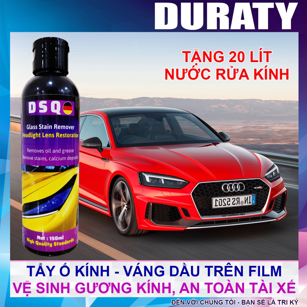 Tẩy Ố Kính Ô tô - Tẩy Cặn Canxi - Làm Sạch Kính Xe Bị Ố Mốc, Mờ Đục - Giúp Tăng Tầm Nhìn, An Toàn Tài Xế - WW