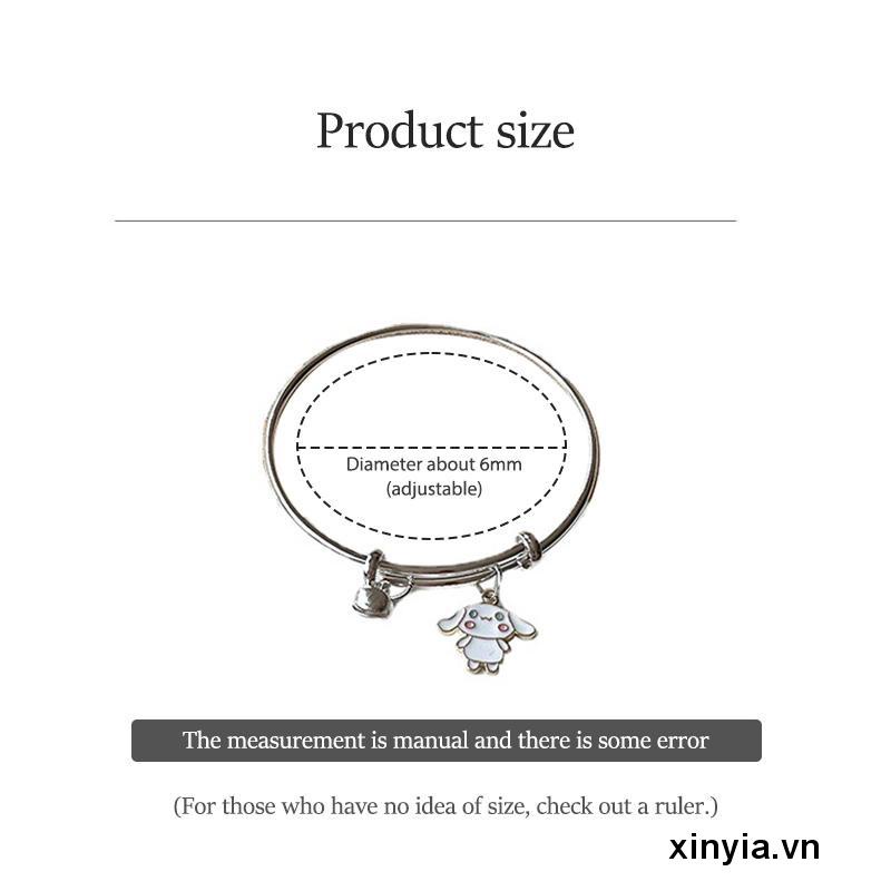 Vòng Đeo Tay Hình Cinnamoroll / Cún Melody / Melody Dễ Thương Dành Cho Nữ