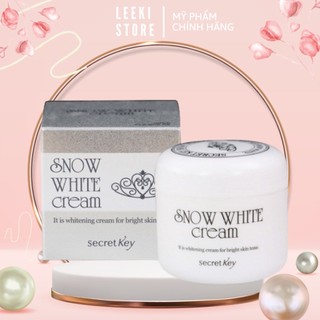Kem Dưỡng Trắng Da Secret Key Snow White Cream 50g - Giúp Da Trắng, Mềm Mịn
