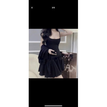 Set voan 2 tầng thắt nơ xinh GB021200