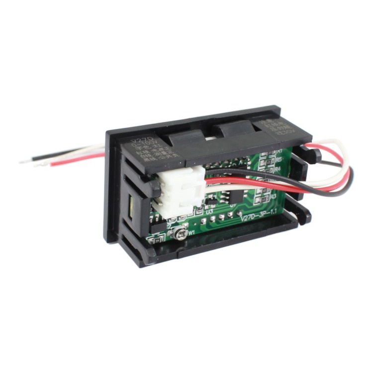 Đồng Hồ Đo Điện Áp DC 0-100V 3 Dây Dùng Cho Xe Điện