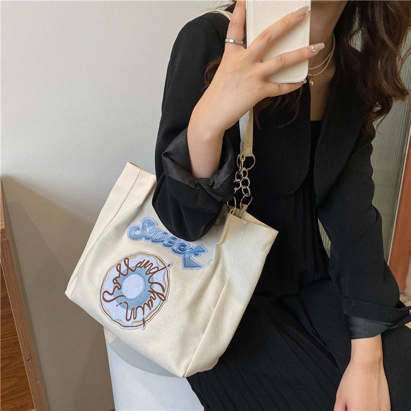 Túi Vải , Túi Xách Tote Phù Hợp Với Các Nàng Công Sở , Học Sinh Sinh Viên