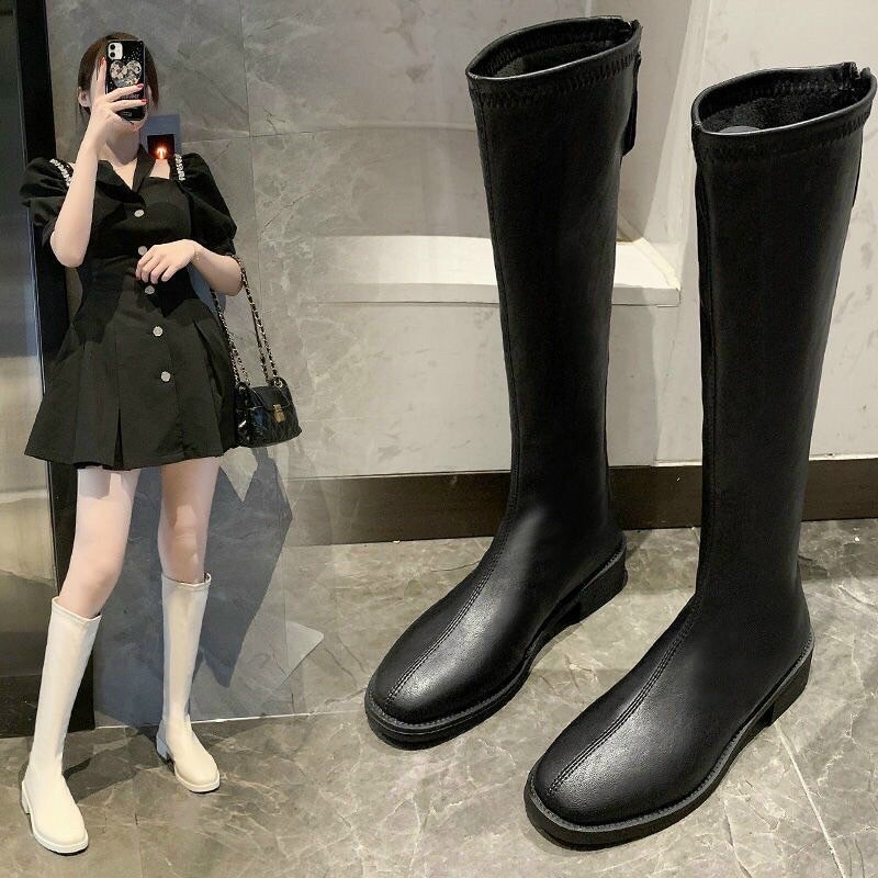 Bốt da dài tới gối