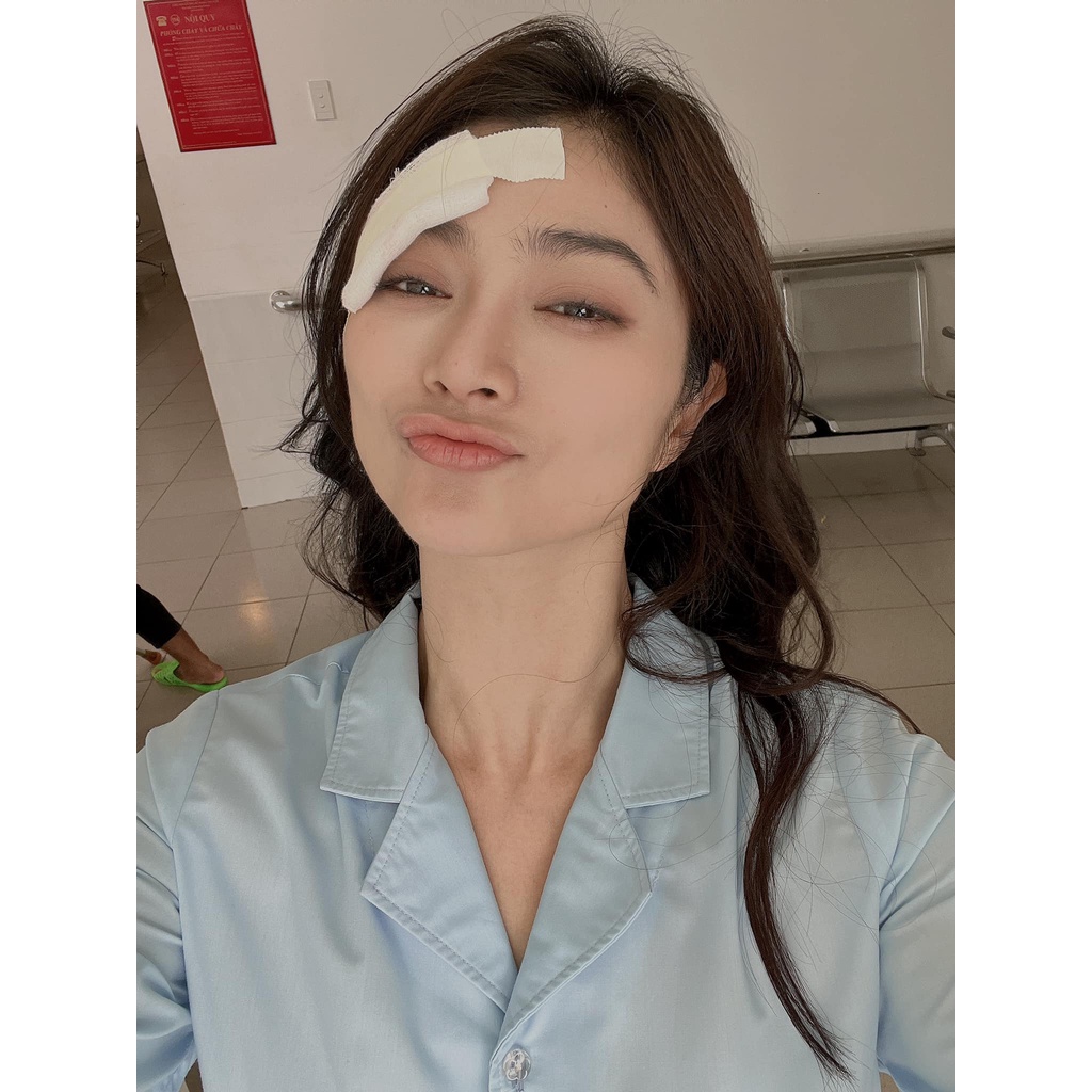 Bộ quần áo blouse nam nữ xanh dương - quần áo bệnh nhân màu xanh bán giá sỉ