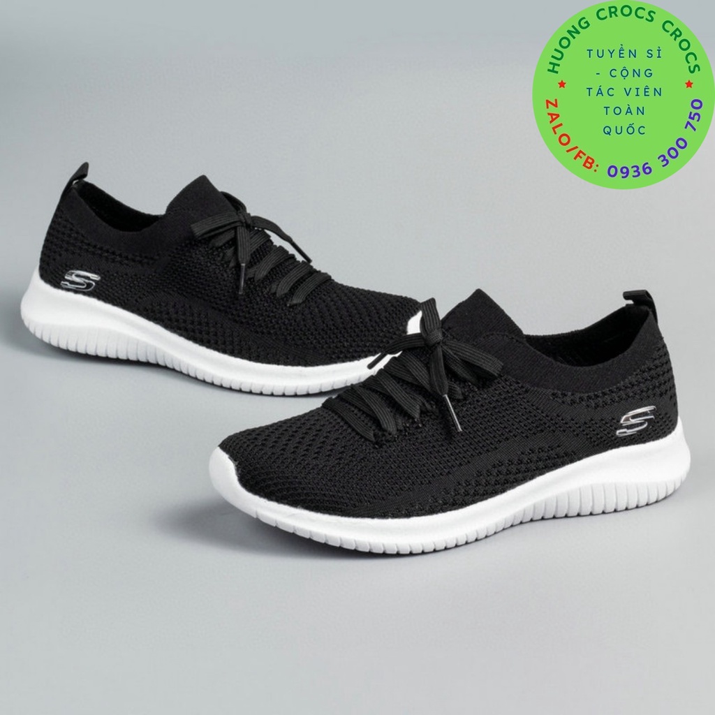 GIÀY THỂ THAO SKECHERS UNTRA FLEX STATEMENTS CHO NỮ MÀU ĐEN