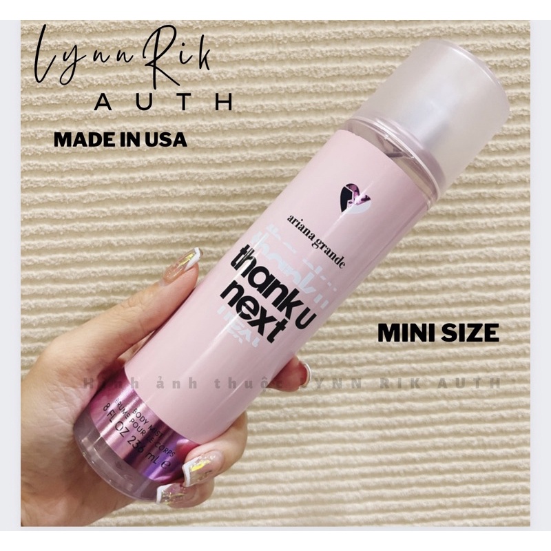 THANK U NEXT - Xịt Thơm Body Mist Ariana Grande USA