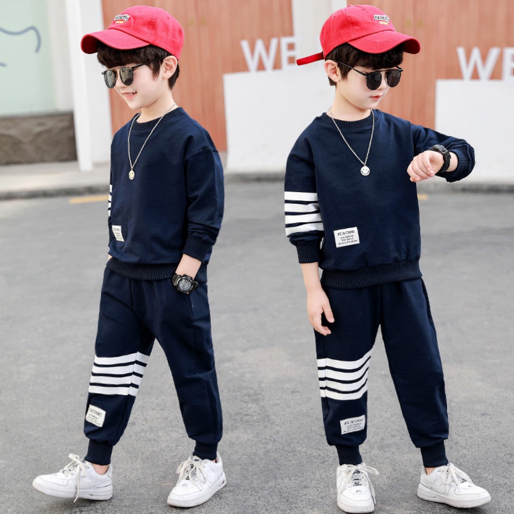 Set bộ quần áo thu đông trẻ em 14-45kg (4-14 tuổi) MK-FASHION chất nỉ đẹp