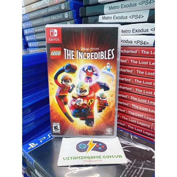 Thẻ Game Nintendo Switch: LEGO The Incredibles