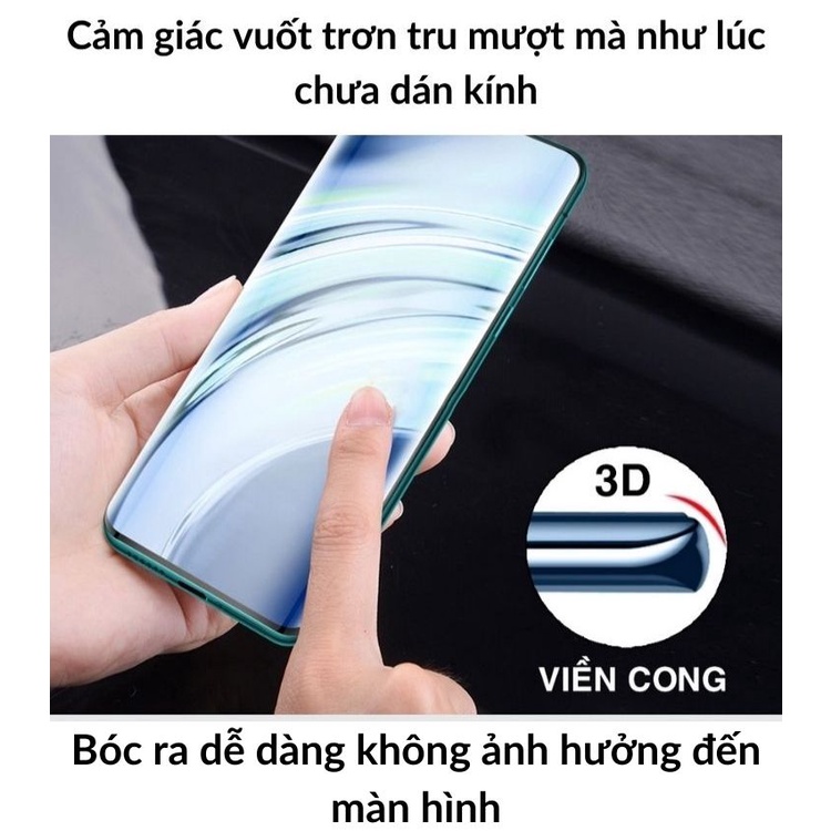 Kính cường lực Mi 12 Pro, Xiaomi 12 Mỏng, độ cứng 9H UV - Phụ kiện ATI
