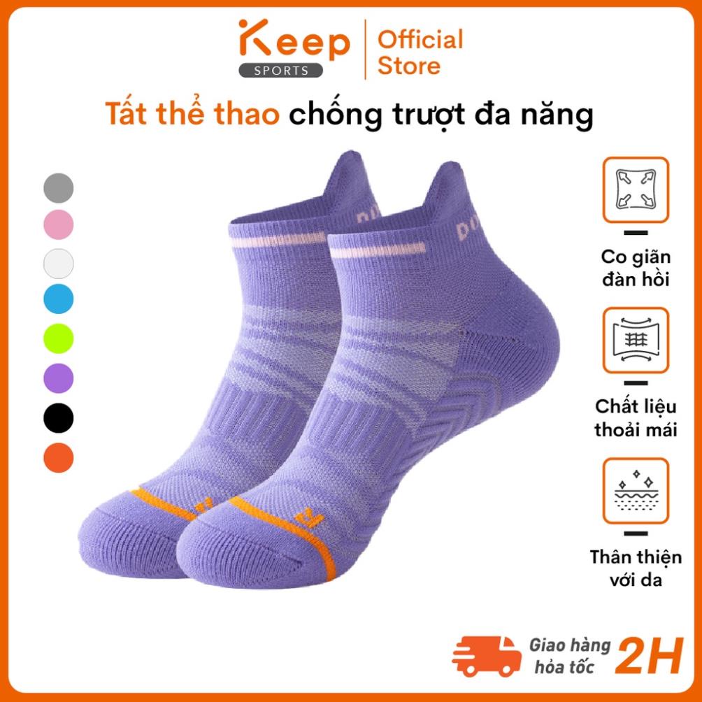 Tất vớ thể thao cổ ngắn dày dặn chuyên dụng hàng dệt kim 100% cotton - MD133L2