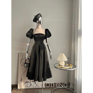 Đầm Roma lụa xếp ly ngực xoè-Mx2256