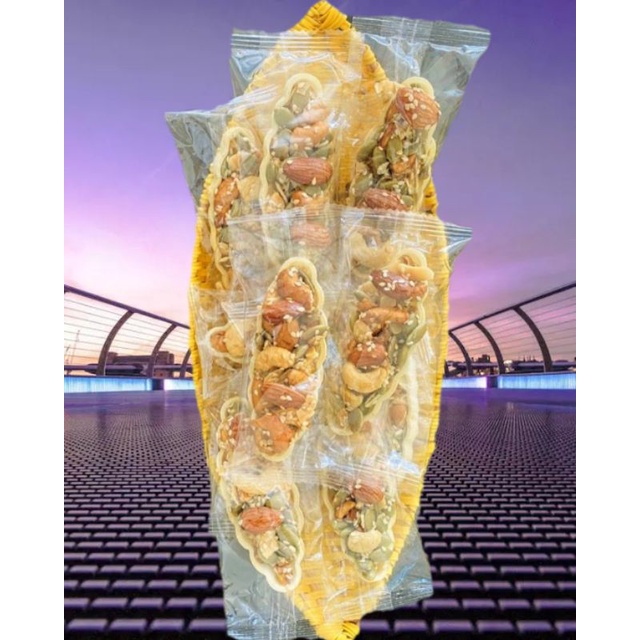 Bánh thuyền chở hạt dinh dưỡng ăn healthy eatclean thực dưỡng