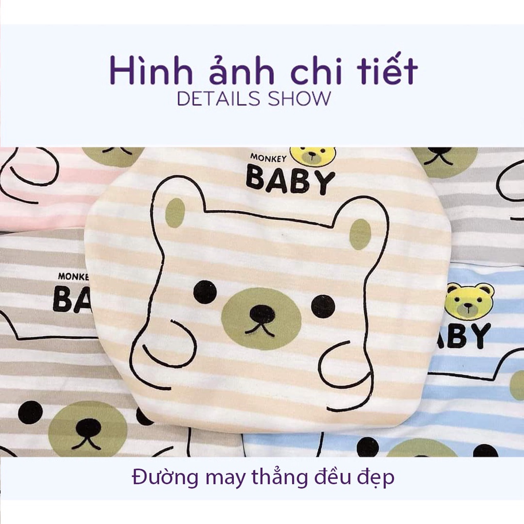 Bộ thu đông cho bé LILI.KIDS in hình gấu chất cotton nỉ mềm và ấm, Bộ dài tay cho bé trai bé gái 1 2 3 4 tuổi BDT09