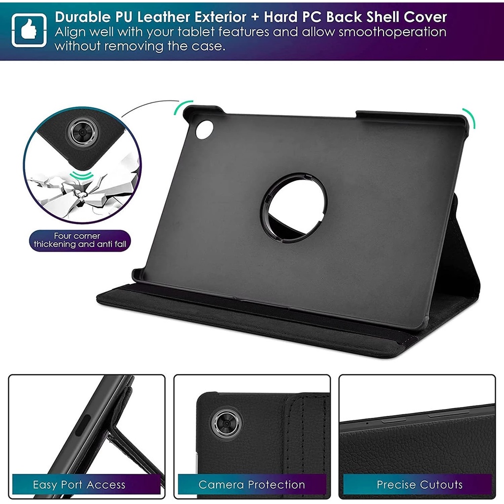 Bao Da Máy Tính Bảng PU Dạng Xoay Cho OPPO Air 10.36 "OPD2102 OPPO Pad 11 Realme Pad 10.4