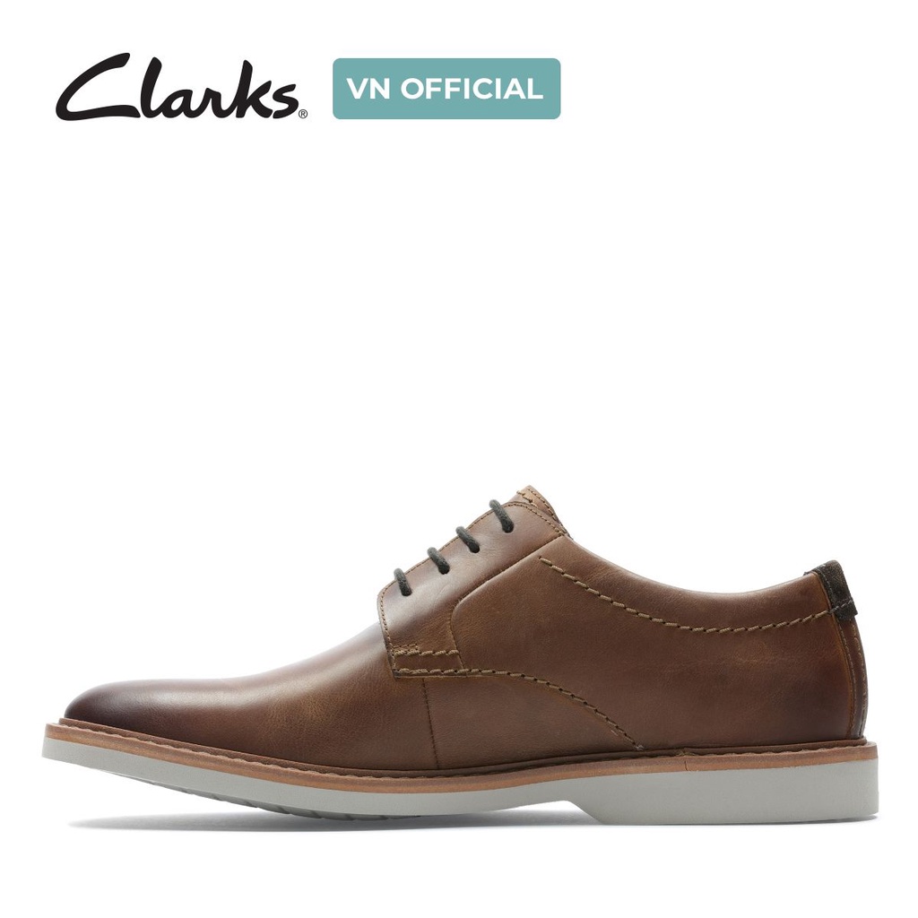 Giày Da Nam CLARKS Atticus LTLace màu nâu