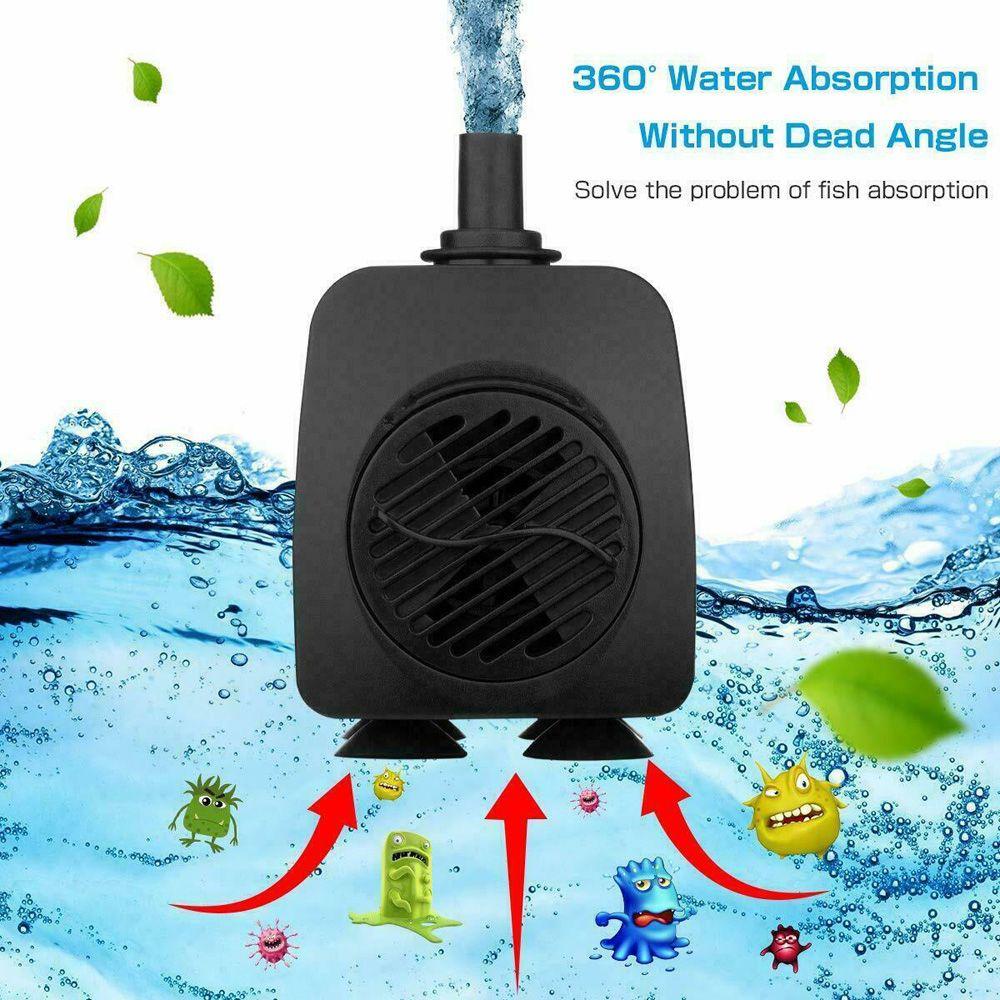 Máy Bơm Nước Điện Tử Có Đèn Led 12 Bóng