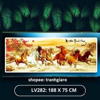 Tranh đính đá mã đáo thành công lv282