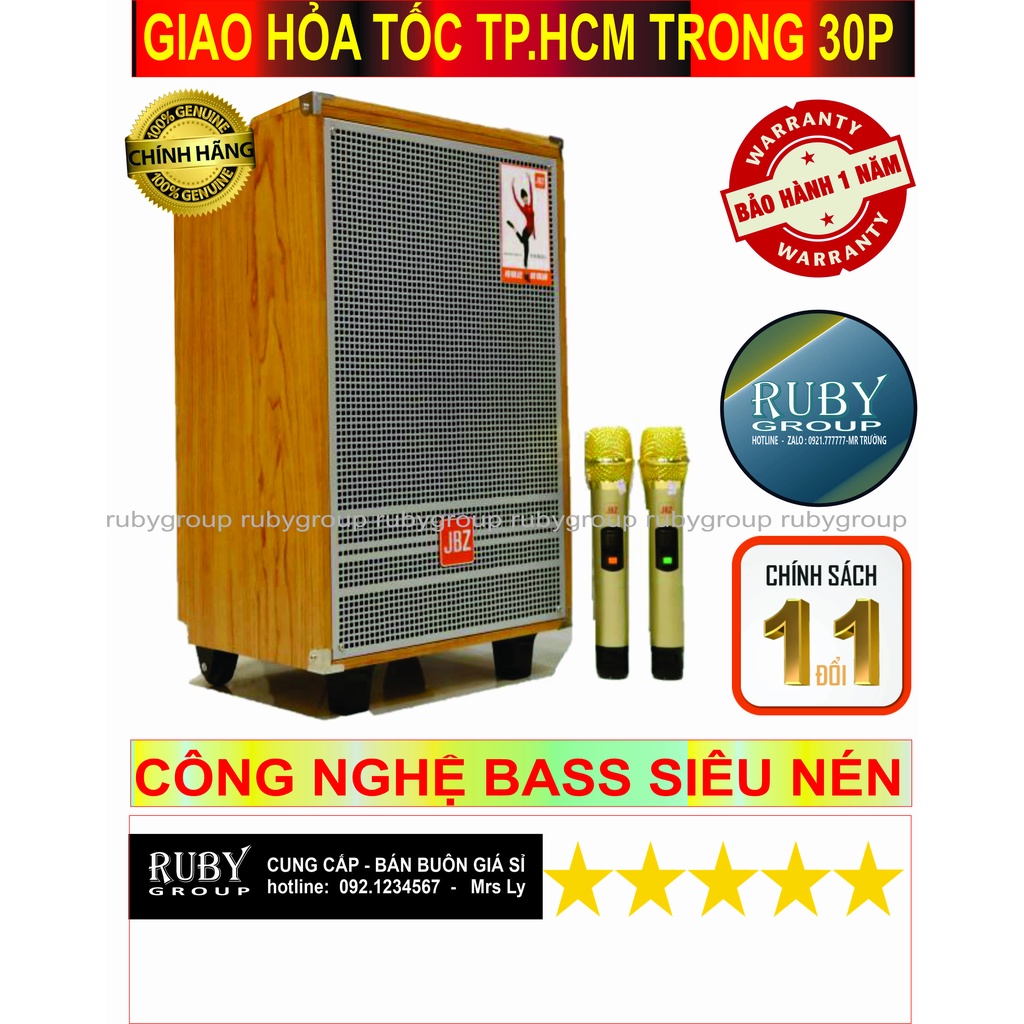 Loa kéo di động karaoke bluetooth JBZ 1003 – Ruby Group