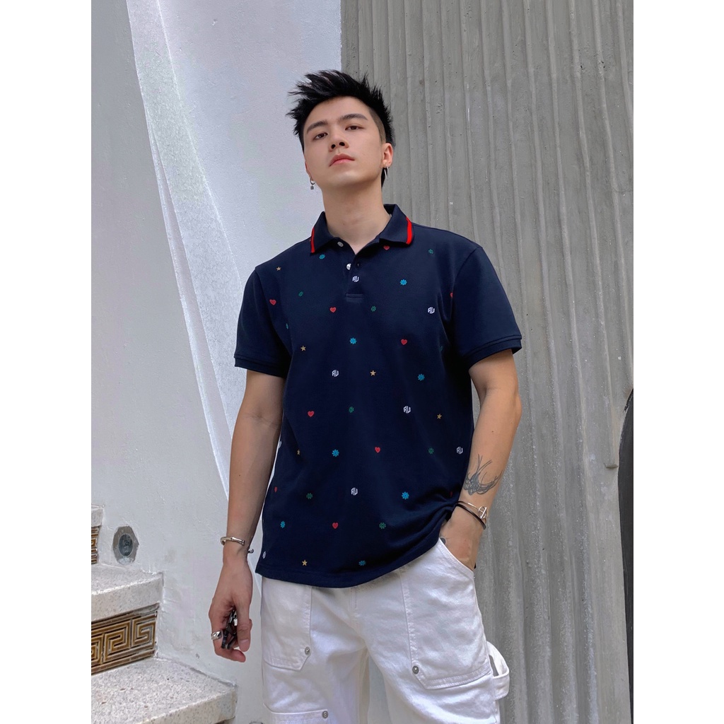 Áo Polo Nam Icon Chất Liệu Cotton Cao Cấp Mát Mẻ, Mềm, Mịn,Phong Cách - REVVOUR