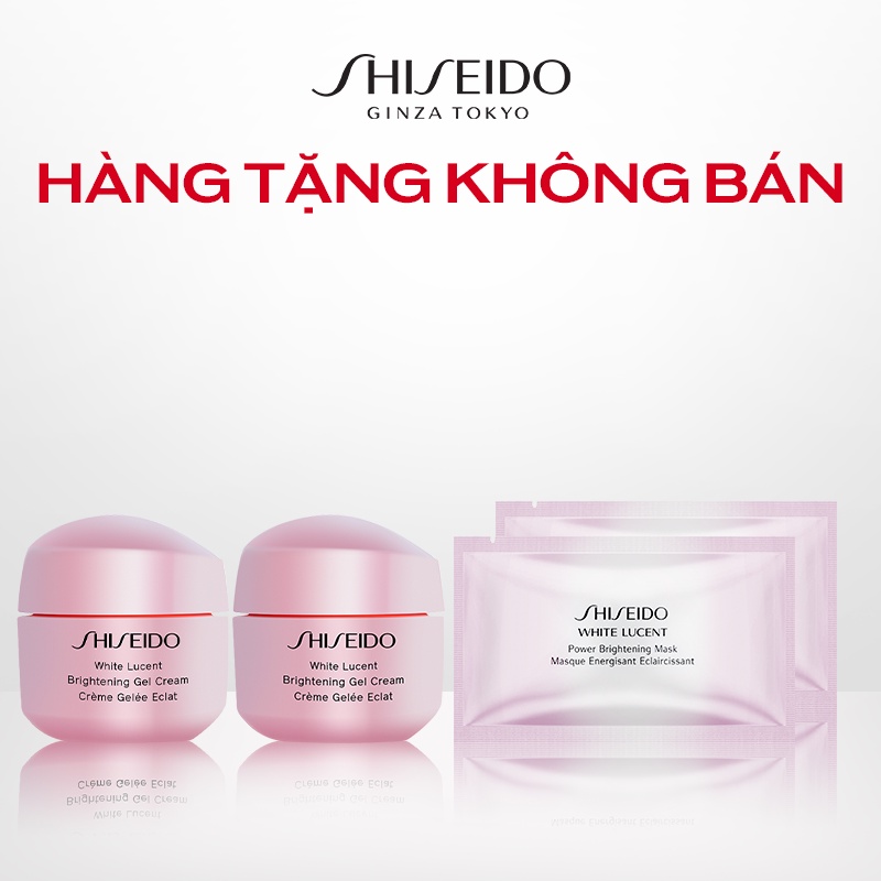 Tặng kèm cho dòng sản phẩm Shiseido WTL