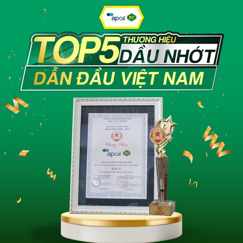 Dầu nhớt ô tô 4 kỳ đa dụng SAIGONPETRO - SP Kepmax SD/CC, Dung tích 4L